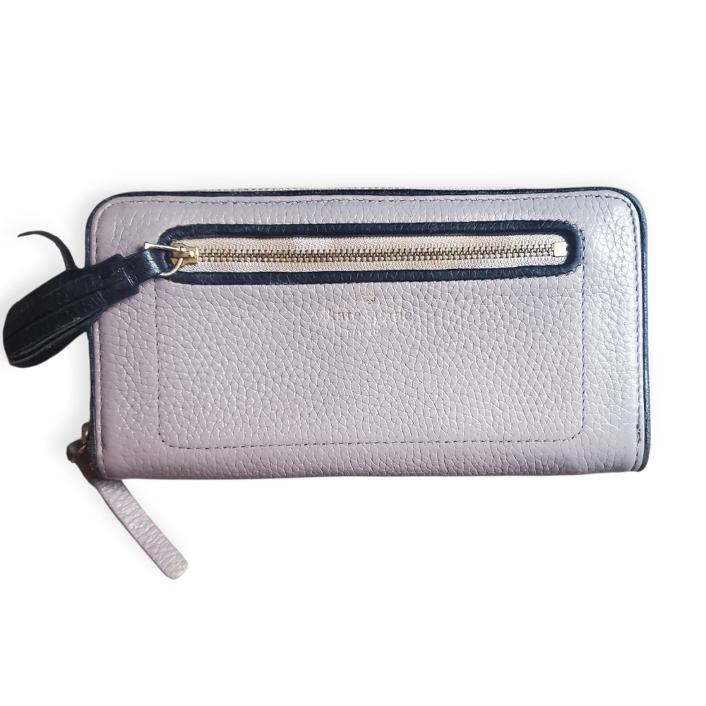 Kate Spade Light Purple and Black Wallet